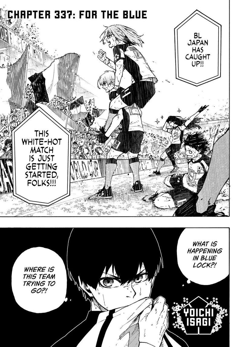 Blue Lock Chapter 337 image 01